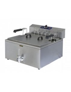 Freidora de confitería - Capacidad litros 25 - Grifo de...