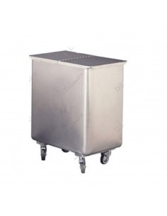 Silla de ruedas - Capacidad 115 lt  - N. 4 Ruedas - Cm 61...