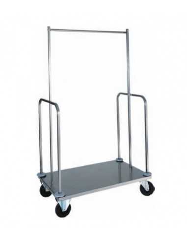 Trolley portavaligie e portabiti- Stainless...