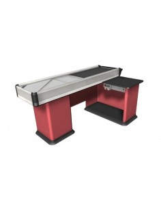 Motorized case bench - Reception tank - Conveyor with...