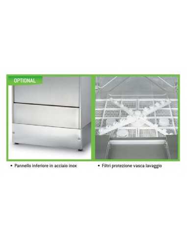 Lavapiatti - Without pump - Frame basket cm 50...