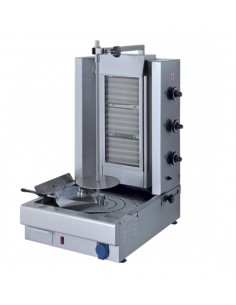 Gyros - Máquina para cocinar kebab a gas - N. 3 zonas -...