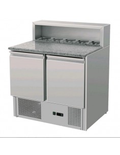 Mostrador para pizza con 2 puertas - cm 90 x 70 x 107,5 h