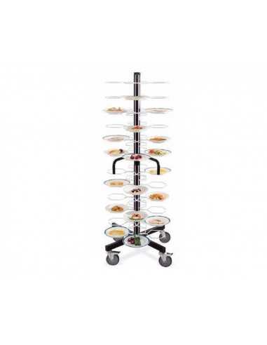 Column plate trolley - Push handles - Plate...