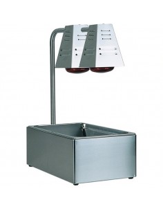Lampada a infrarossi - Contenitore Gastronorm GN1/1- N° 2...