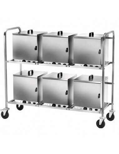 Carrello porta cassetta termica - Per cassette...
