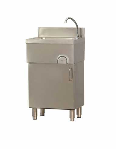 Lavamani- Stainless steel - Mobile with swing...