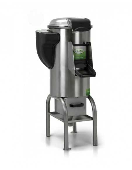 Pelapatate - Drawer with filter - Load capacity Kg 18 - Oral production Kg 500 - High base - Triphase - cm 53x66x120h