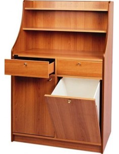 Mobile di servizio - Alto doppio  - Con alzatina -...