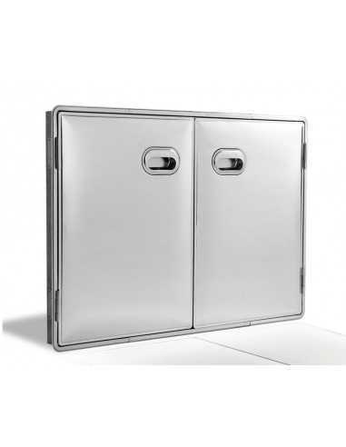 Double handles for positive temperature benches