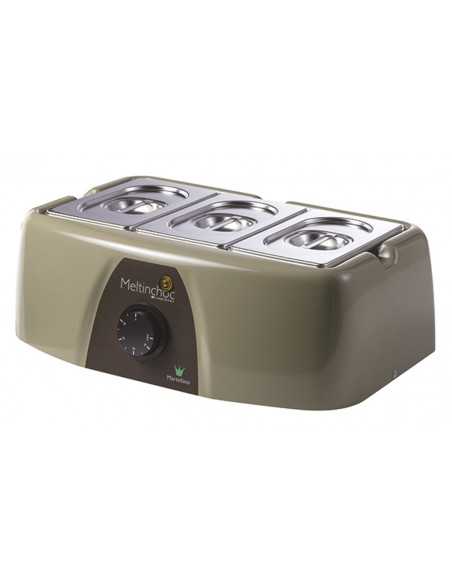 Chocolate dumplings - No. 3 capacity tanks Liters 0.8 - Removable trays and covers - cm 39.5 x 26.5 x 13.5 h