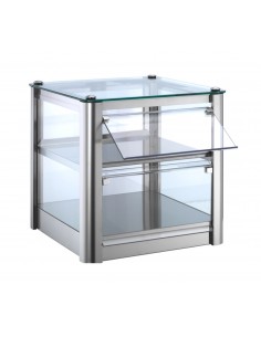 Vitrina neutra - Modelo KB32N - N. 2 estantes - Laterales...