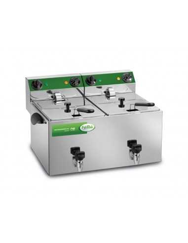 Friggitrice elettrica - Con rubinetto -...