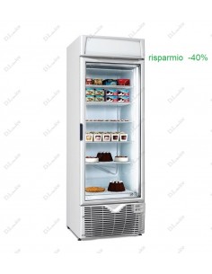 Vitrina refrigerada - Temperatura -15/-25°C - Ahorro de...