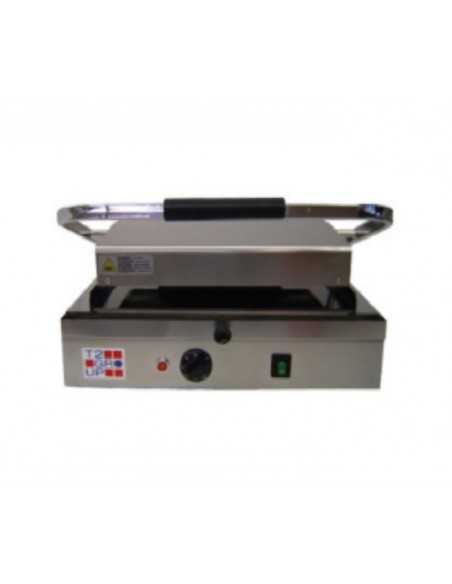 Piastra elettrica vetroceramica con piano liscio e coperchio liscio - Piastra media