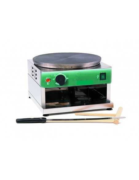 Electric cracker - single with compartment - diameter 35 cm - cm 35 x 37 x 25 h