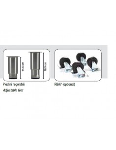 Armario refrigerado GN 2/1 - Capacidad 650lt -... 2