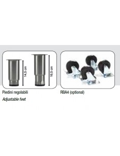Armario refrigerado ventilado GN 2/1 - Capacidad 650lt -... 2