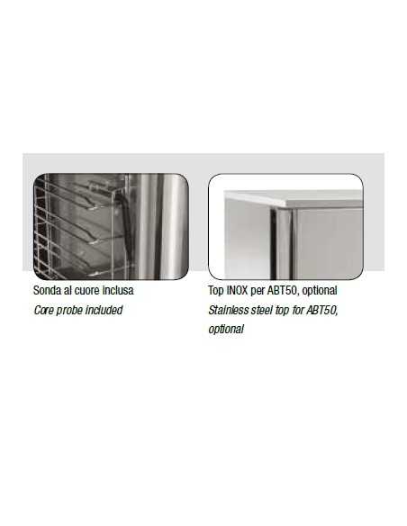 Abbattitore di temperatura - Teglie n. 10 x GN 1/1 o 10 x 60x40 - cm 79 x 80 x 142 h