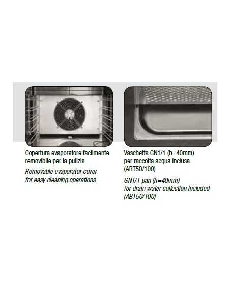Temperature breaker - Frames no. 10 x GN 1/1 or 10 x 60x40 - cm 79 x 80 x 142 h