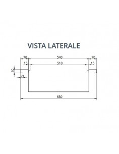 Recessed thermal bath - 4 tanks - Acciaio inox AISI 304 -... 2