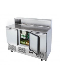Mostrador para pizzas de 3 puertas - Porta ingredientes - cm 135,6 x 70 x 115,7 h 2