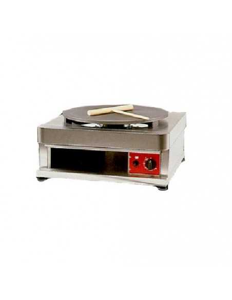 Electric cracker - single with compartment - diameter 35 cm - cm 35 x 37 x 25 h