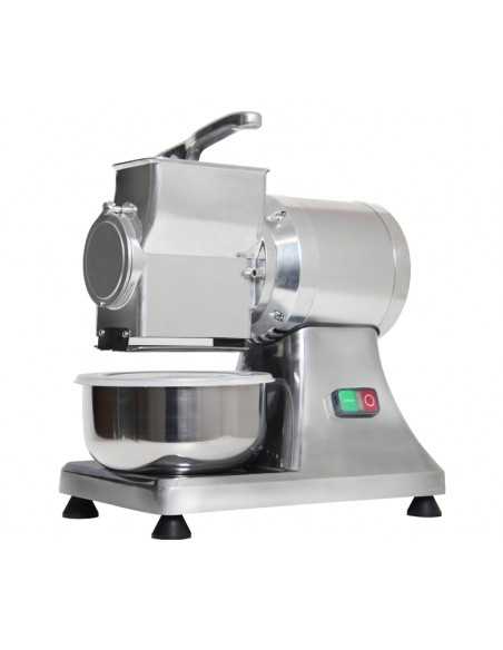 Grattugia elettrica professionale - Produzione oraria Kg/h 100 (formaggio) -Kg/h 130 (pane) - Cm 40.5 x28 x 42 h