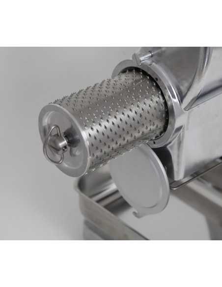 Professional electric grater - Hourly production Kg/h 100 (cheese) -Kg/h 130 (bread) - Cm 40.5 x28 x 42 h