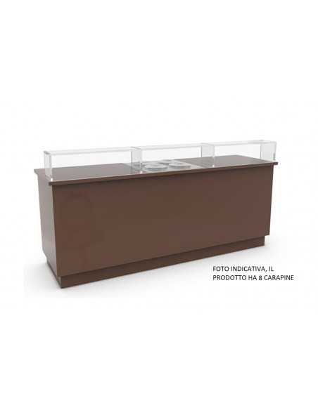 Conservator - Capacity 8 carapine of 7.5 liters - Built-in - Cm 96.5 x 64.6 x 100 h