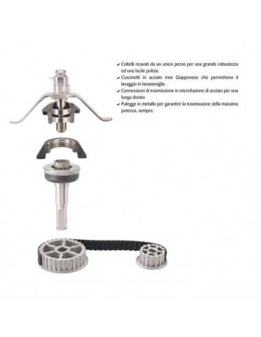 Cutter con sistema di cottura - Capacità litri...