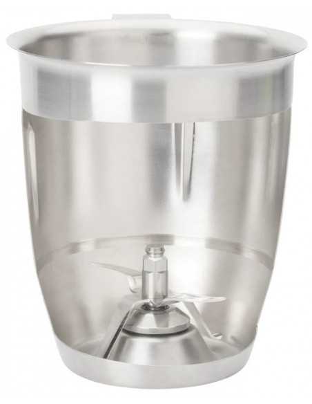 Cutter con sistema di cottura - Capacità  litri 2 - Temperatura +24°/+190°C - cm 25.8 x 31.2 x 29.6 h