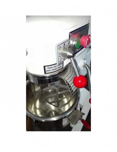 Impastatrice planetaria - Capacità impasto Kg 5 - Capacità vasca litri 20 - Potenza 1.1 kW - cm 54 x 49 x 78h