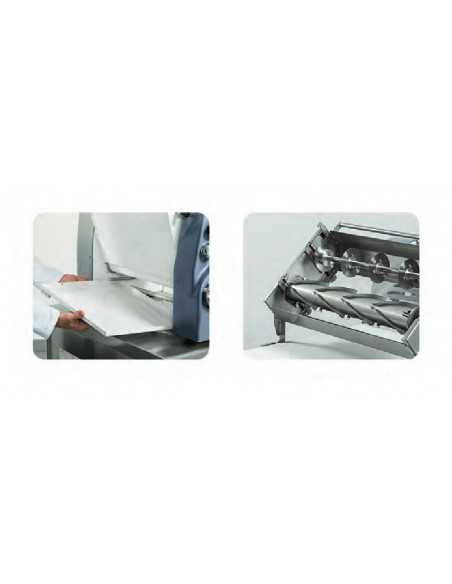 Sfogliatrice - Lunghezza tavoli mm 1000 - Apertura cilindri 0/36mm - cm 237 x 92 x 138h