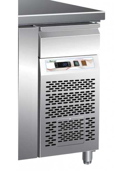 Mostrador para pizza de 3 puertas - cm 202 x 80 x 100 h