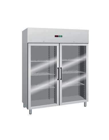 Armario refrigerado ventilado GN 2/1 - Puerta...