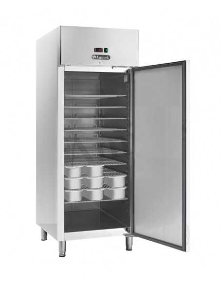 Armario refrigerado ventilado - Capacidad 733 lt - Temperatura -18 -22 °C - cm 74x 99 x 201 h