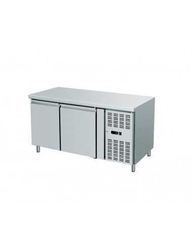 Tavolo refrigerato ventilato - Capacità 282 lt...