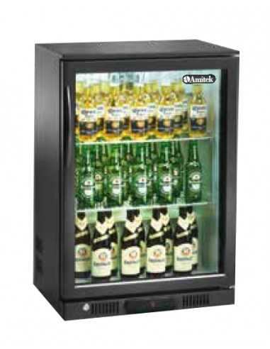 Barra trasera refrigerada - Puerta abatible -...