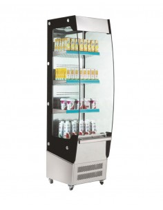 Espositore murale refrigerato - N. 3 ripiani- Temperatura...