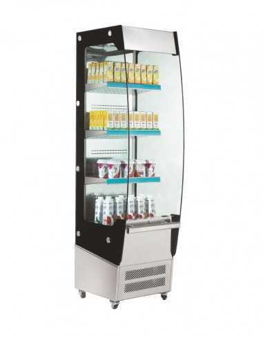 Espositore murale refrigerato - N. 3 ripiani-...