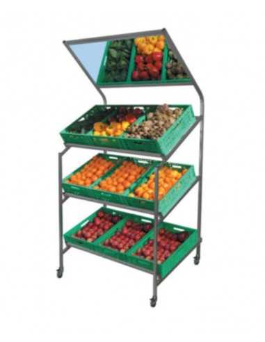 Wall display for fruit and vegetables - Square...