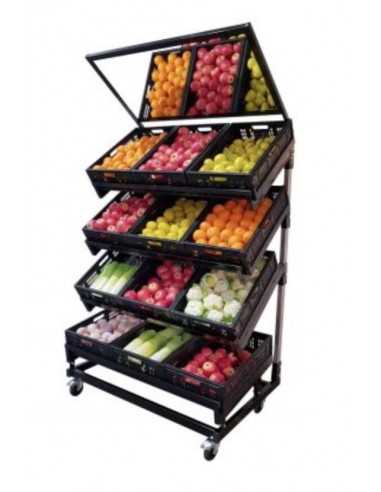 Wall display for fruit and vegetables - Square...