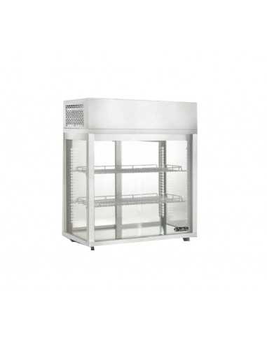 Espositore refrigerato da banco - Capacità  lt...