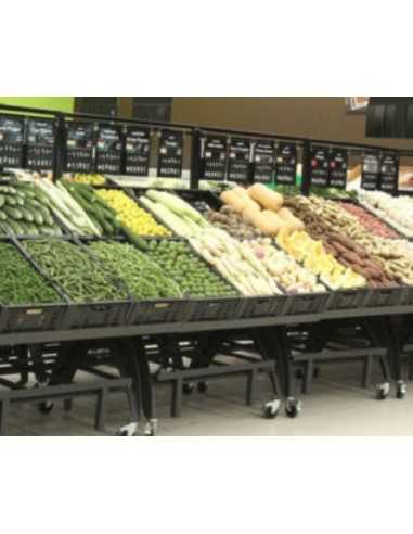 Expositor de frutas y verduras basculante -...