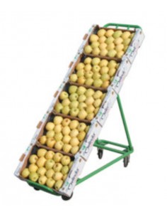 Fruit and vegetable display - Round tubular structure -... 2