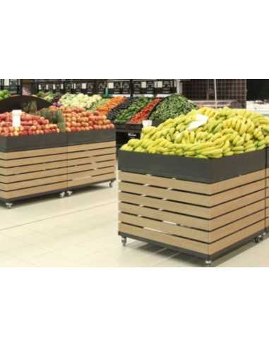 Expositor de frutas y verduras - Estructura...