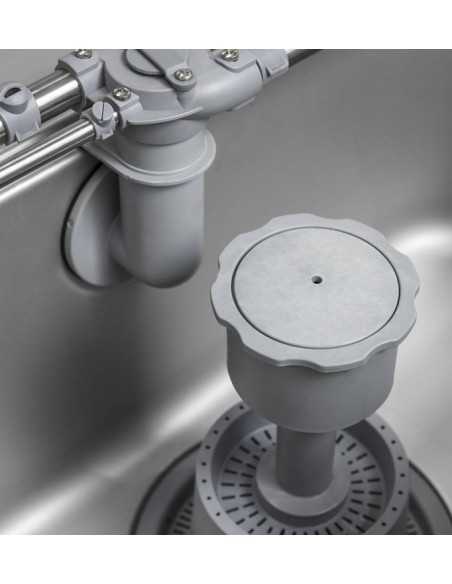 Hood dishwasher - Usable height 46.5 cm - Basket 60 x 50 cm - Without pump - 78.8 x 83.5 x 156.5/208 h cm