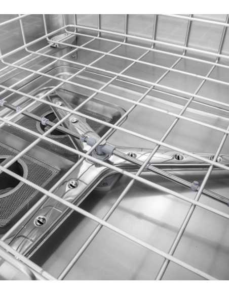 Utensil washer - Usable height 85 cm - Square basket 70 x 70 cm - Without pump - 85.5 x 85 x 196/228h cm