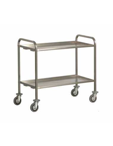 Service trolley for heavy transport - Stainless...